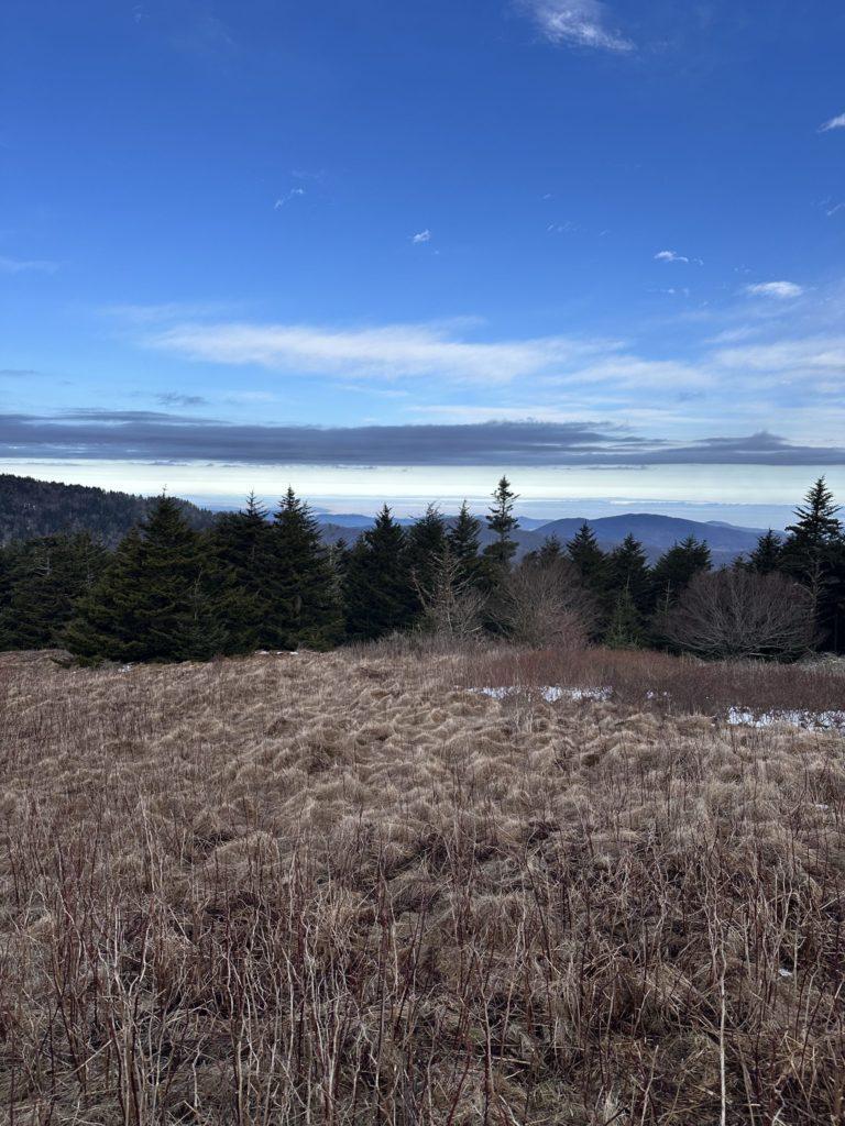 Fog settling in the distance from Round Bald. | Wilderness Transformation | What the Wilderness Reveals