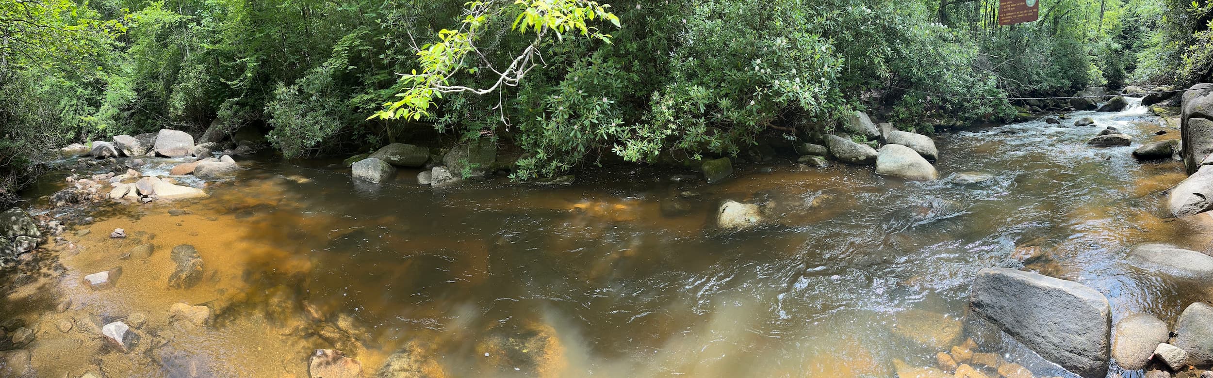Laurel Fork Creek in Hampton, TN