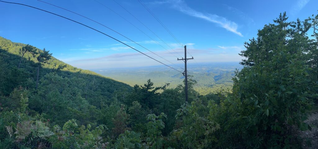 Bristol , TN from holston Mountain